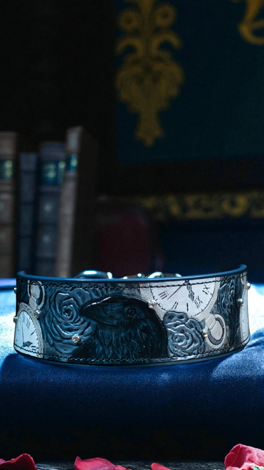 Raven - Large 17-20" on navy