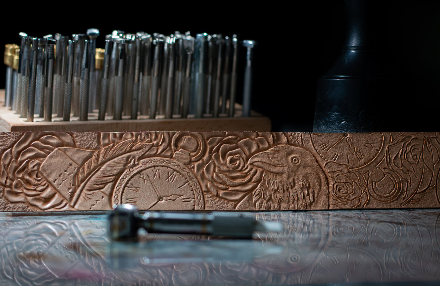 The Raven Dog Collar - KoKoLati