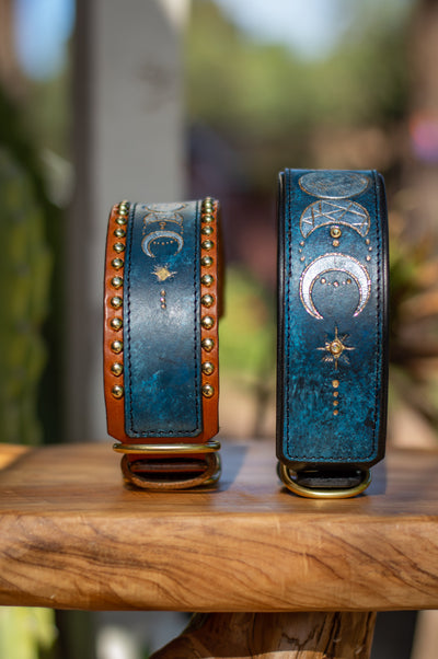 Moon Phase Dog Collar - KoKoLati