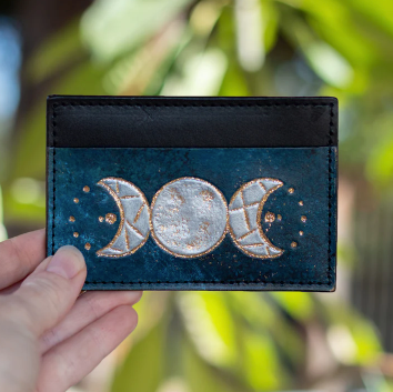 Moon Phase Card Holder - Ready to Ship