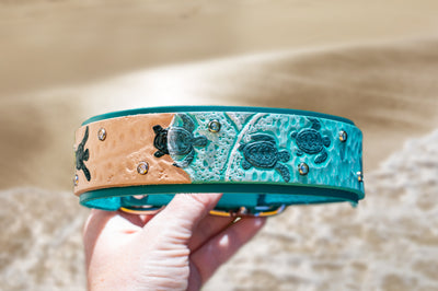 Sea Turtles Dog Collar - KoKoLati